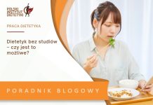 dietetyk bez studiów - czy jest to możliwe