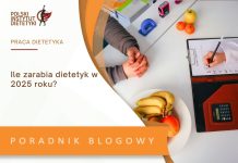 ile zarabia dietetyk w 2025 roku
