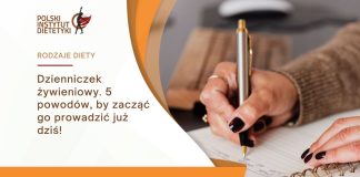 dzienniczek żywieniowy 5 powodów by zacząć prowadzić go już dziś