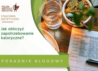 jak obliczyć zapotrzebowanie kaloryczne