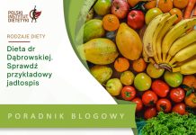 dieta dr dąbrowskiej sprawdź przykładowy jadłospis