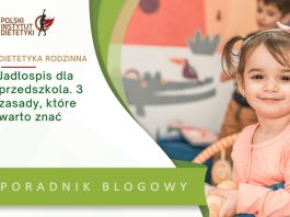 jadłospis dla przedszkola 3 zasady które warto znać