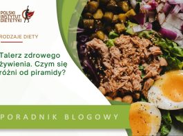 talerz zdrowego żywienia czym się różni od piramidy