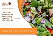 Jak ułożyć przykładowy jadłospis na zaparcia Wskazówki dla dietetyka