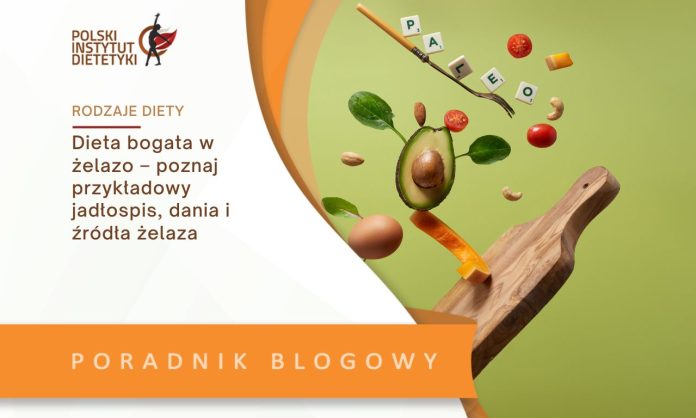 Dieta bogata w żelazo – poznaj przykładowy jadłospis, dania i źródła żelaza