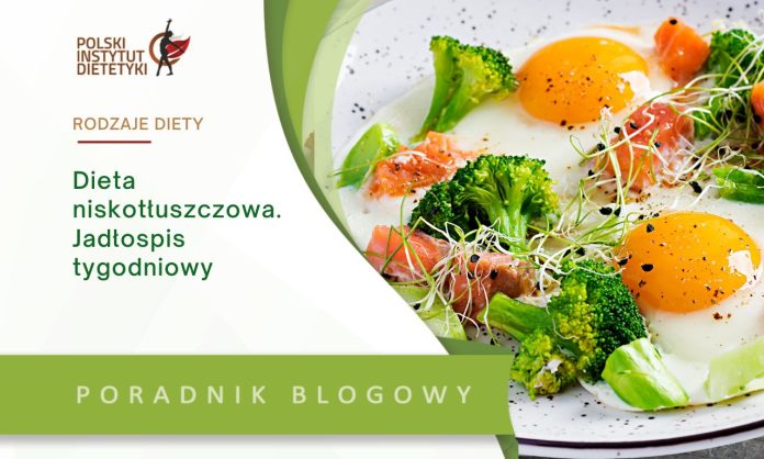 Dieta niskotłuszczowa. Przykładowy jadłospis