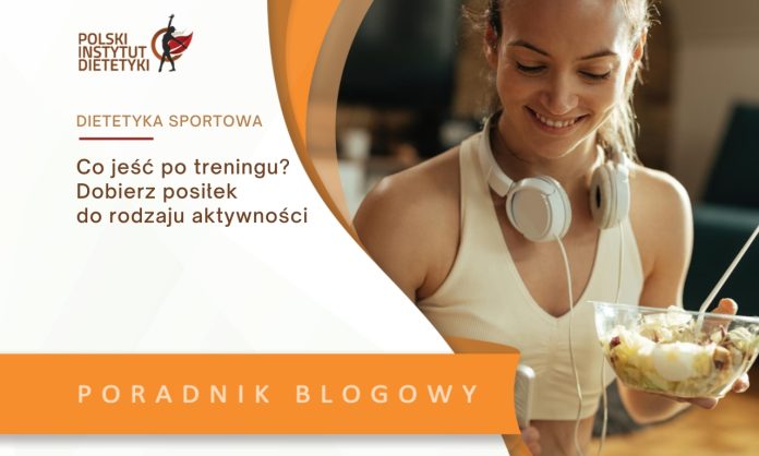 co jeść po treningu